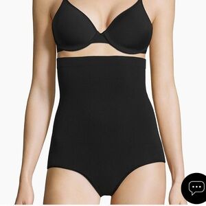 NWT! Spanx Black Higher Power Panties - High Waisted Seamless Soft Lightweight